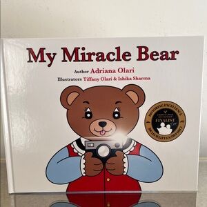 My Miracle Bear Children's Book - Brown Bear with Camera